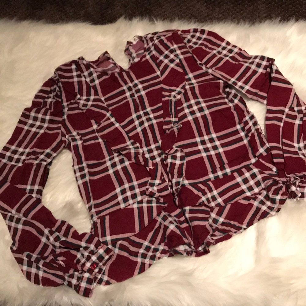 Mango square blouse